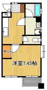 アドバンスM－1の間取り画像