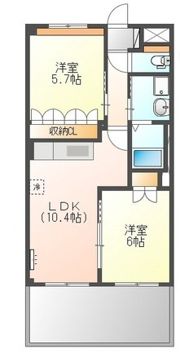 シャンピア希の間取り画像