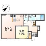 シャンパーニュ北越谷の間取り画像