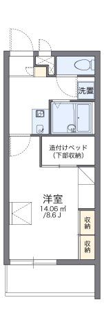レオパレス松川の間取り画像