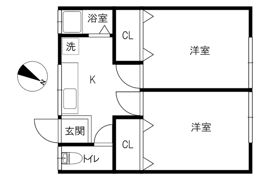 アヴェク・トワの間取り画像