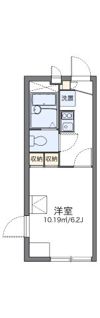 レオパレスグリーンハイツ4号の間取り画像