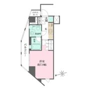 ザ・パークワンズ山吹神楽坂の間取り画像