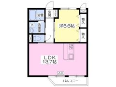 ラ バーゼの間取り画像