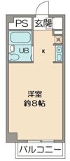 藤和シティスクエア桜上水の間取り画像