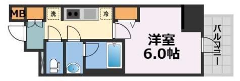コンフォリア・リヴ天王寺寺田町ソルテラスの間取り画像