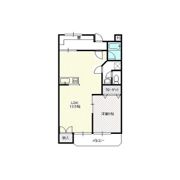 清水マンションの間取り画像