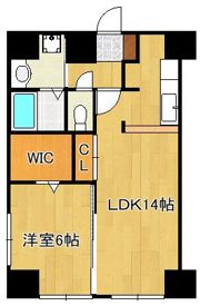 La Feliz魚町の間取り画像