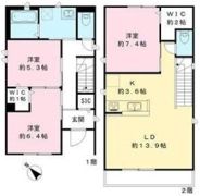 リッツベルの間取り画像