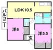 フェイスフル五番館 A棟の間取り画像