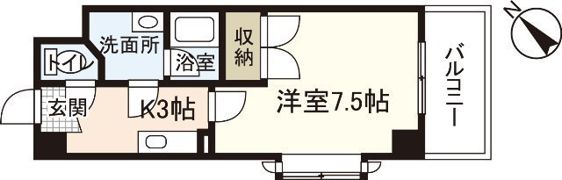 Brighton弐番館の間取り画像