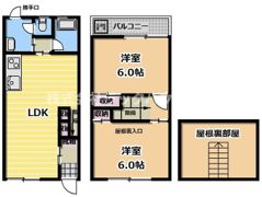 大宮通4丁目テラスの間取り画像