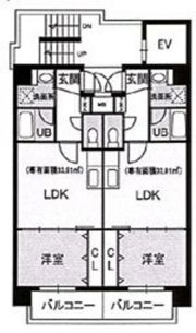 サンマルク・ケゴの間取り画像