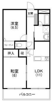 フェリス南平の間取り画像