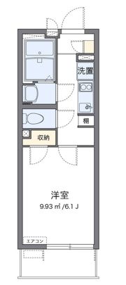 クレイノメトロノーム西川口の間取り画像