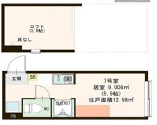 リズシャンブル氷川台の間取り画像