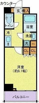 プレール・ドゥーク東陽町の間取り画像