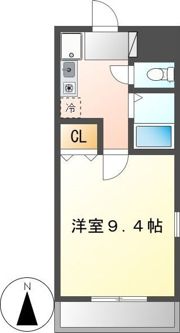 レジデンス尾州の間取り画像