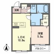 グレンツェン月城の間取り画像