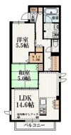 BORIKI鶴瀬の間取り画像