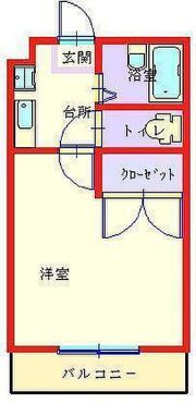 パーシモンの間取り画像