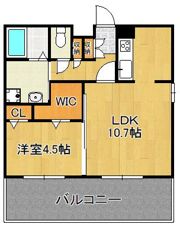 フェリシエ三萩野の間取り画像