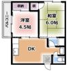 シャンテイ池田の間取り画像