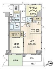 ラ・グラース吉祥寺の間取り画像