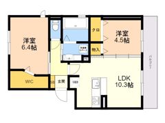 Bell Demeure A棟の間取り画像