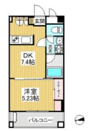 FERIO三鷹の間取り画像