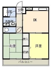 アイランドコーポラスの間取り画像