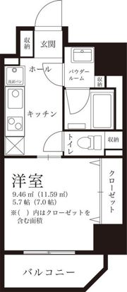 eins kuramaeの間取り画像
