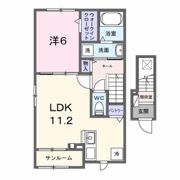 ラ・パーチェ Ⅰの間取り画像