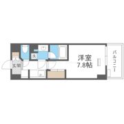 THE MUTUAL 江坂の間取り画像