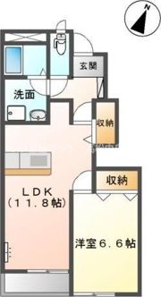 カーサ フェリーチェの間取り画像