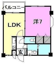 大進第五ハイツの間取り画像
