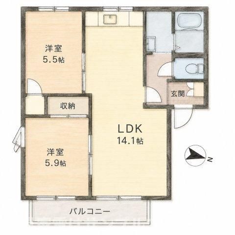 間取図