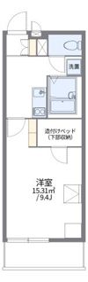 レオパレスグリーンヒルズ花園の間取り画像