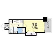 Luxe新大阪EAST1の間取り画像