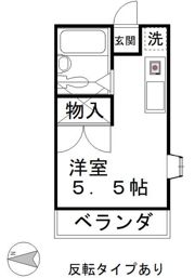 パークアベニューデュエット東恋ヶ窪の間取り画像