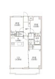 コスモリード学芸大学の間取り画像