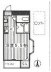 アドミラブールFの間取り画像