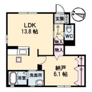 グランドール 壱番館の間取り画像