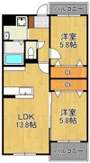KIRA HIAGARIの間取り画像