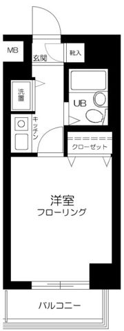 アドリーム千駄木の間取り画像