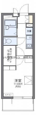 レオパレスカーネリアン片倉の間取り画像