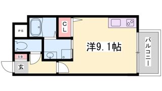 ARPEGGIO三宮の間取り画像