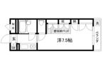 セレーネ田辺Ⅲ-Bの間取り画像