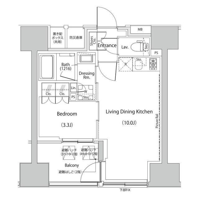 間取図