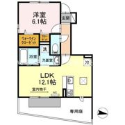 セジュール澄Ⅱ B棟の間取り画像